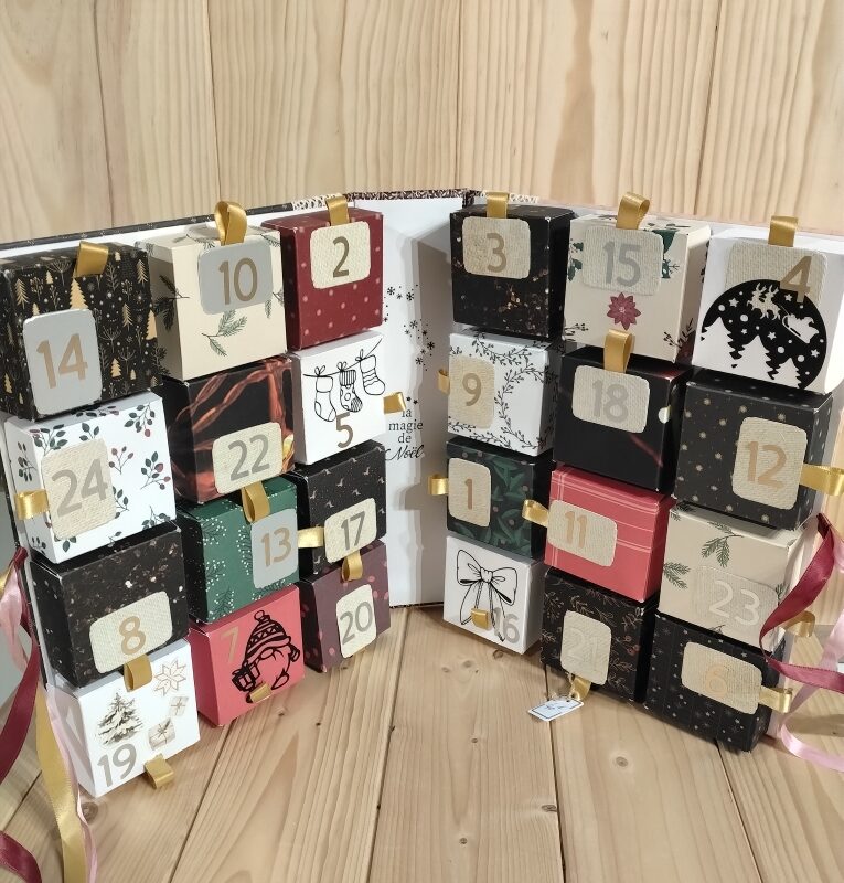 Calendrier de l’avent personnalisable – Pour attendre Noël avec douceur – Image 2