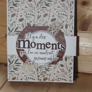 Porte folio personnalisable - base blanche