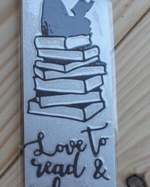 Marque-page gris