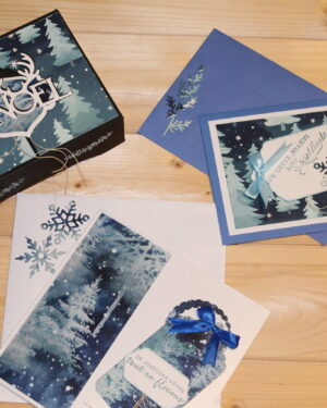 sapins bleus
