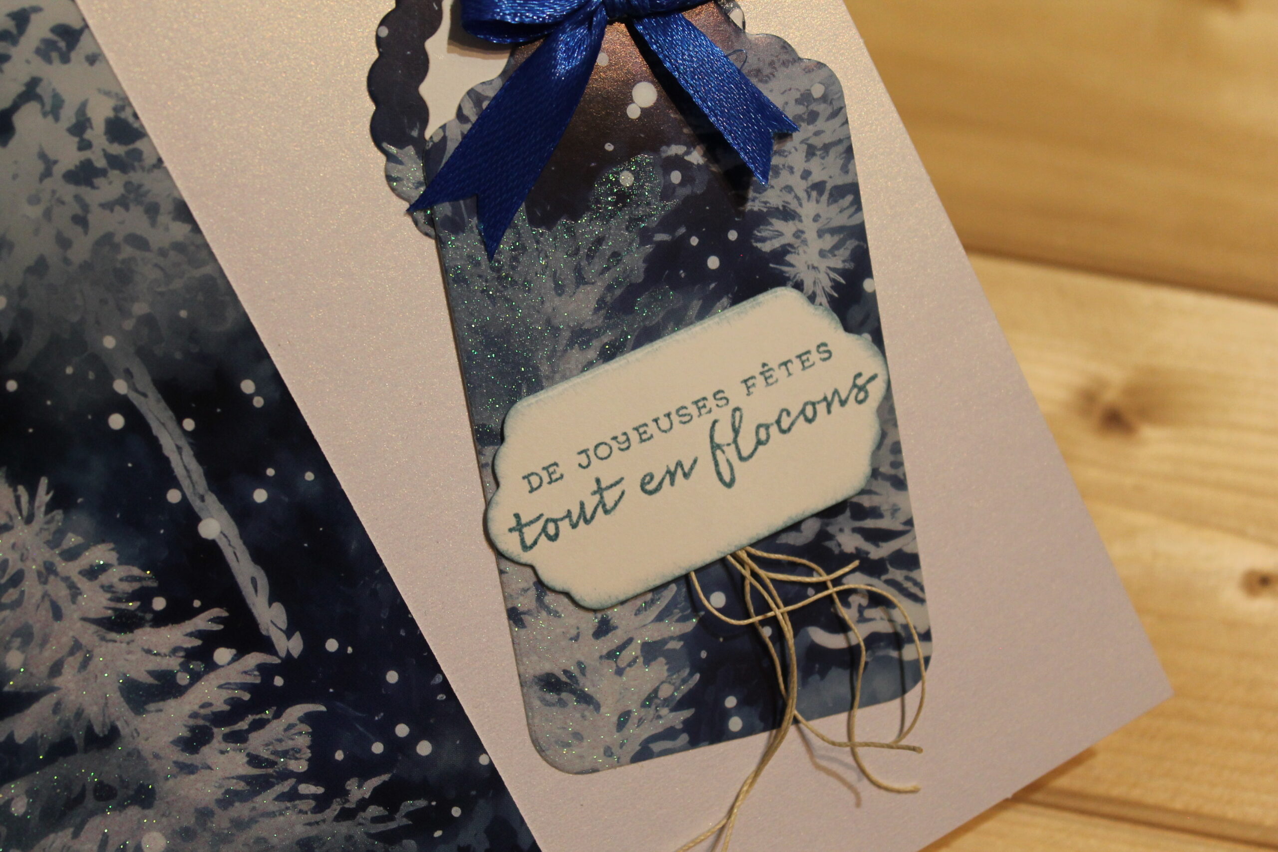 Carte Joyeuses fêtes sous les sapins – Image 3