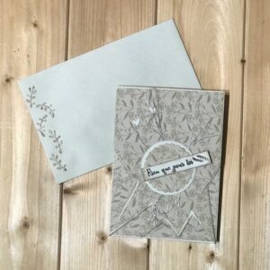 Carte pop up - Eclosion secrète