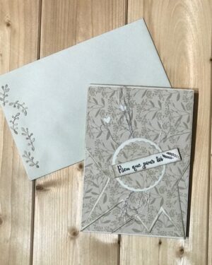 Carte pop up - Eclosion secrète