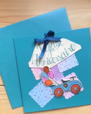Carte "Joyeux Anniversaire"- enfant